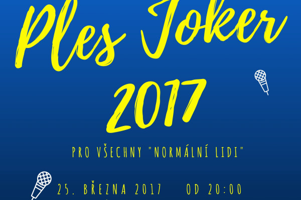 Ples Joker 2017 pro všechny „normální lidi“