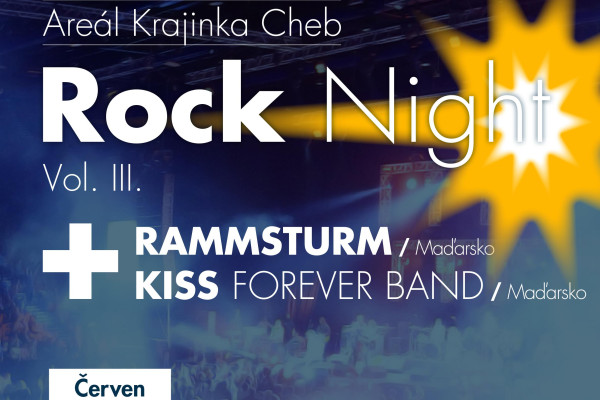 plakát rock night