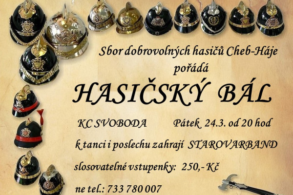 Hasičský bál úvodník