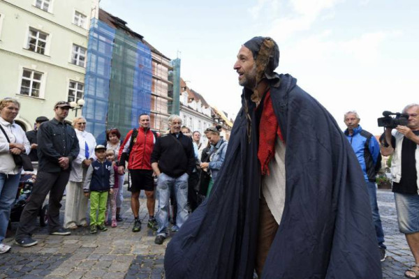 Fotogalerie / Chebské obrazy - Hrané prohlídky města Chebu 2015