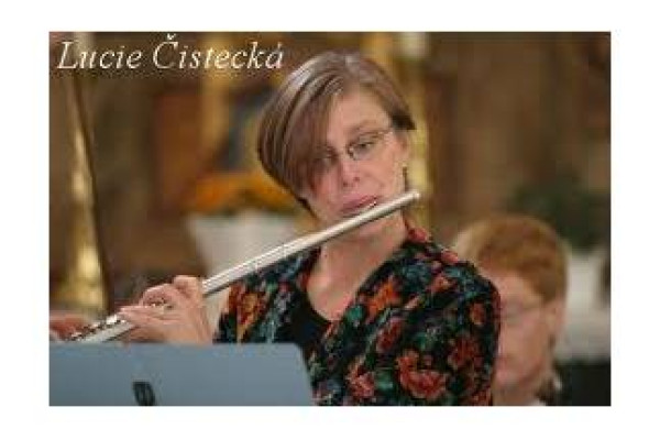 LUCIE ČISTECKÁ - flétna a BARBARA PAZOUROVÁ - harfa - 13. 3. 2012