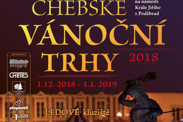 CHEBSKÉ VÁNOČNÍ TRHY - 1. 12. 2018 – 1. 1. 2019