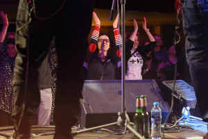 diváci z pódia