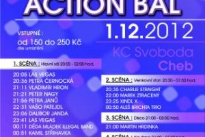 16. Reprezentační ples Města Chebu - Action Bál  - 1. 12. 2012