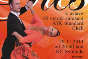 Ples k oslavě 55. výročí založení ATK Standart Cheb - 29. 11. 2014