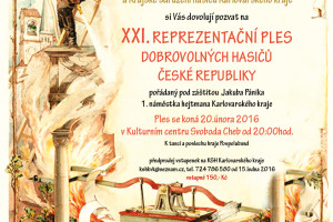 XXI. Republikový ples dobrovolných hasičů - 20. 2. 2016