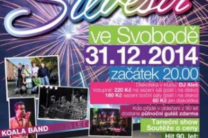SILVESTR V KC SVOBODA - KOALA SLAVÍ 25 LET - 31. 12. 2014