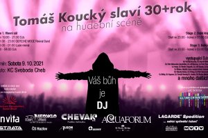 Tomáš Koucký slaví 30 let na hudební scéně -  akce přeložena na 9. října 2021