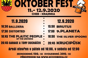 Festival piva - náhradní termín - 11. a 12. září  2020