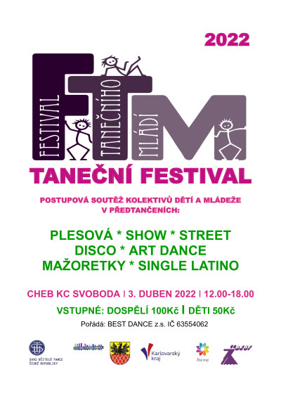 Taneční festival plakát