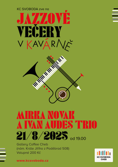Jazzové večery v kavárně